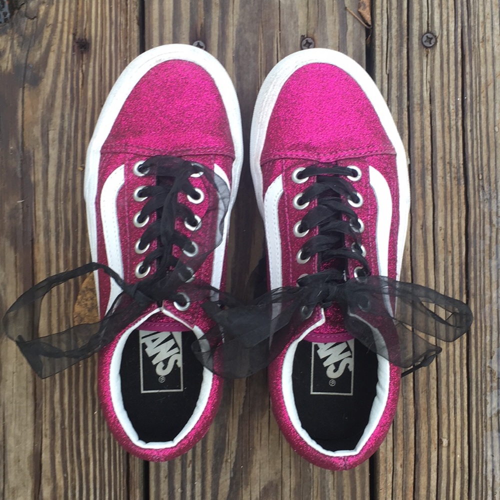 Vans-super sparkly vans